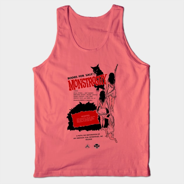 "Monstrosity" Vintage Design Tank Top by MothInc